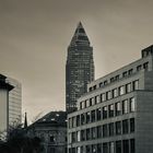 Der Messeturm Frankfurt