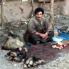 Der "Metzgermarkt" in Herat (Afghanistan)