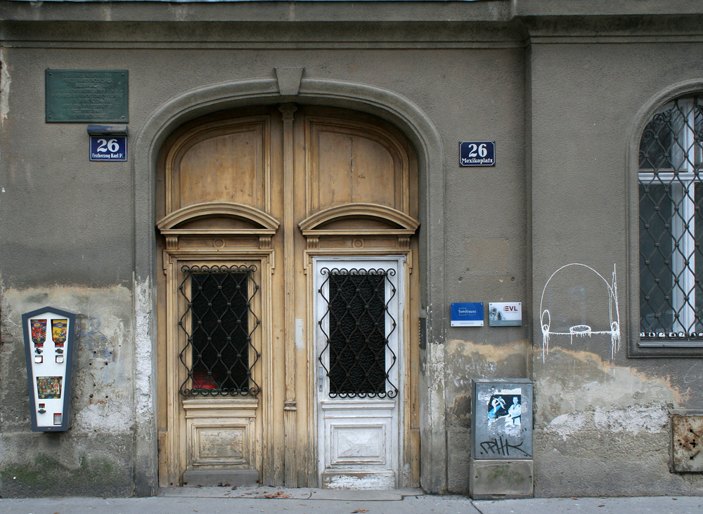 Der Mexikoplatz 26 in der Leopoldstadt