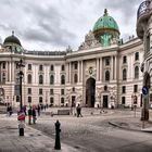 Der Michaelertrakt der Hofburg
