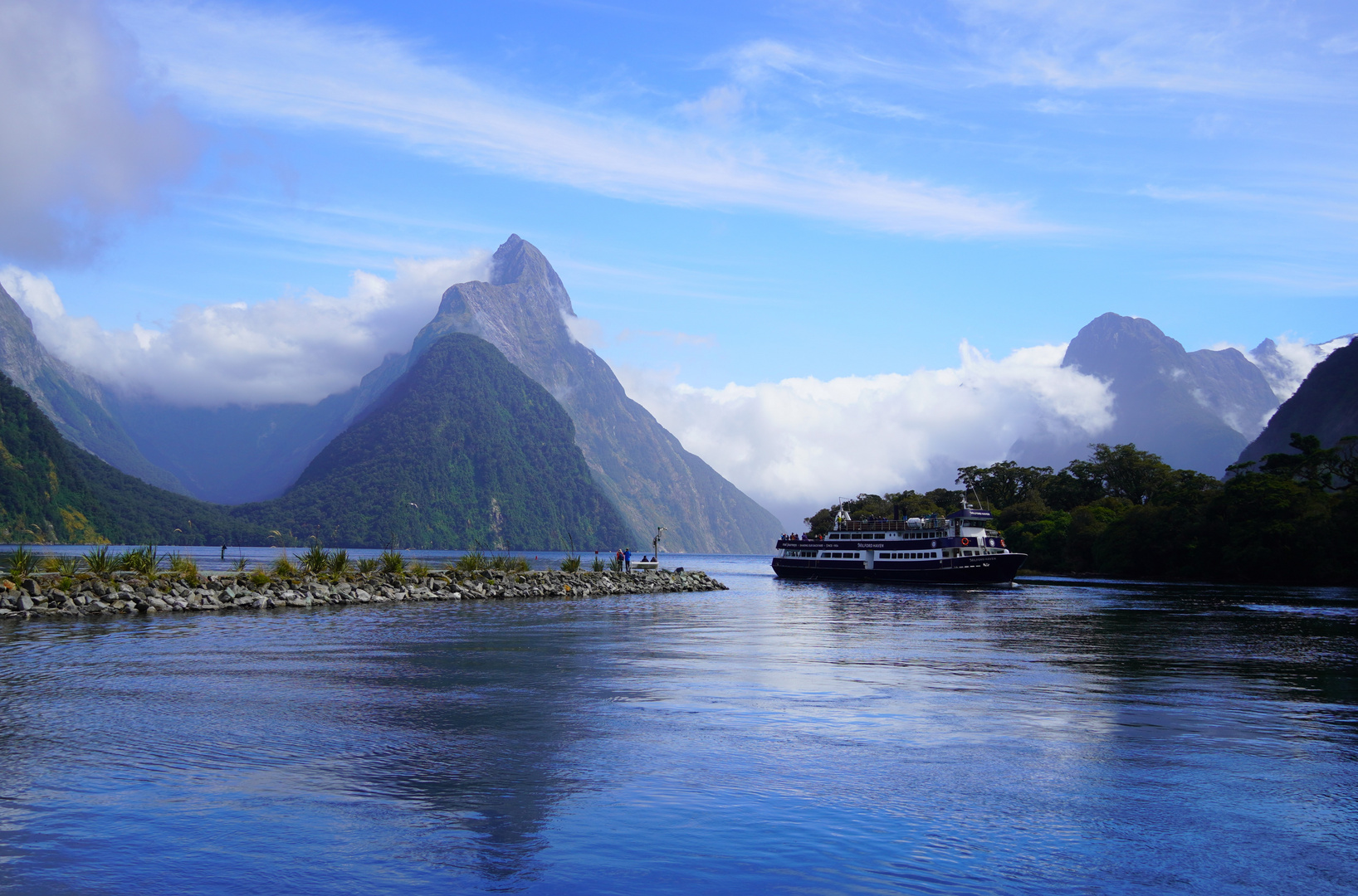 Der Milford Sound in Neuseeland