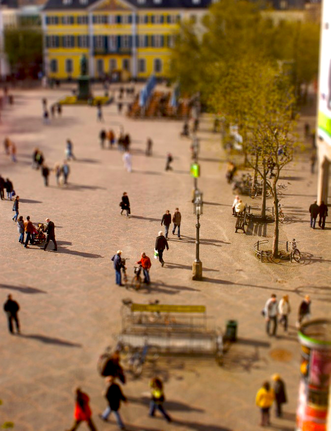 Der Miniatur-Münsterplatz