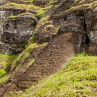 Der mit 30m längste unfertige Moai