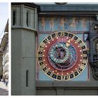 Der mittelalterliche Zeitglockenturm mit astronomischer Uhr und Glockenspiel...