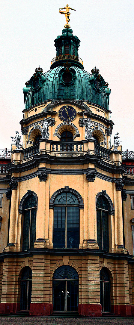 Der Mittelturm des Schloss Charlottenburg