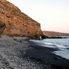 Der Mittlere Strand östlich von Santiago im Abendschein