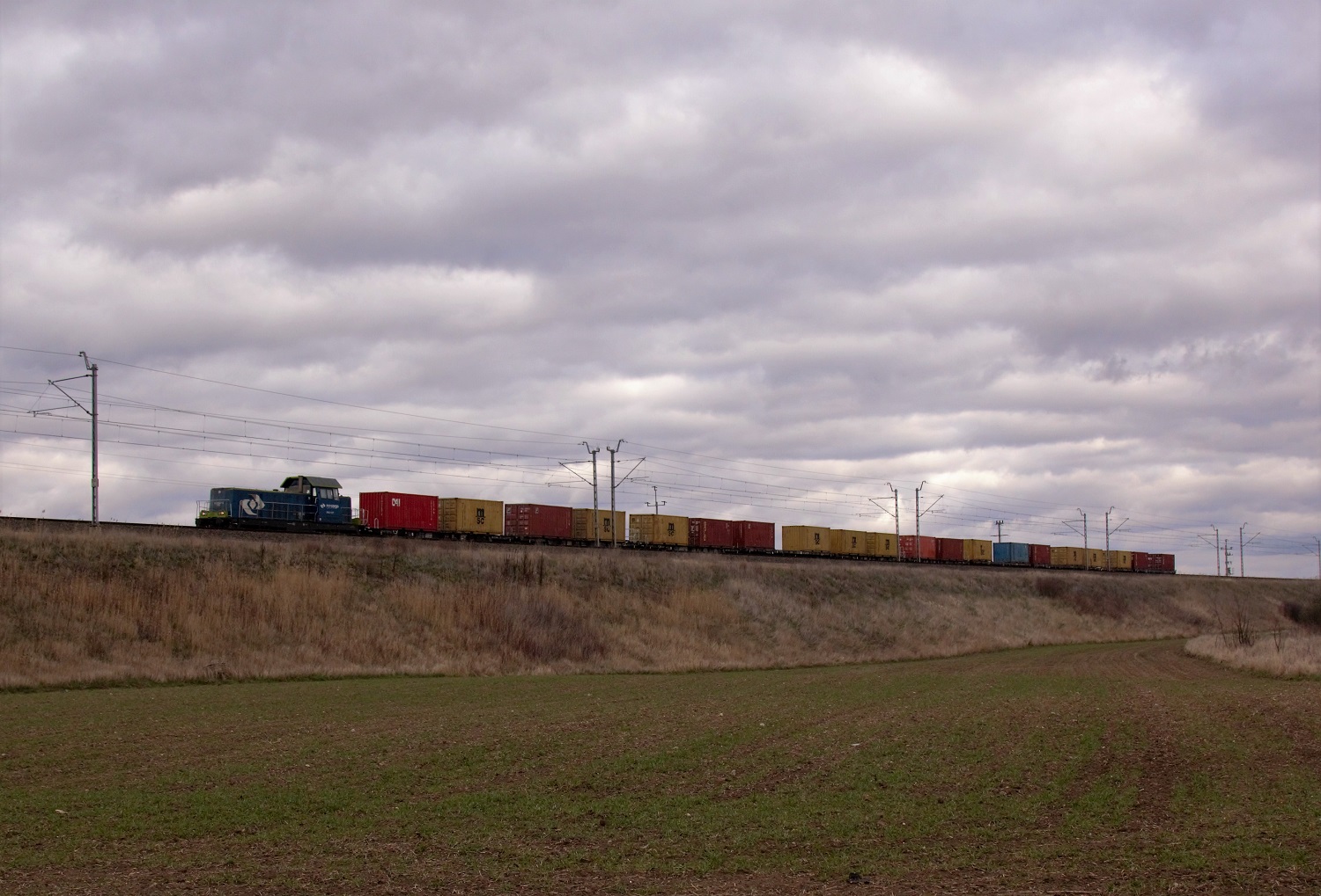 Der moderne polnische Rangierdiesel.