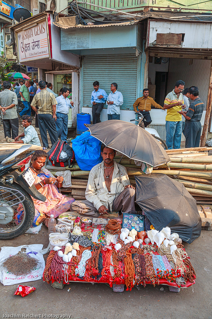 Der Modeschmuckverkäufer von Mumbai