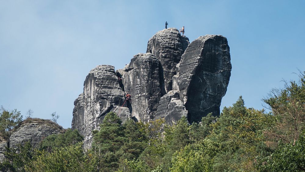 Der "Mönch" bekommt Besuch