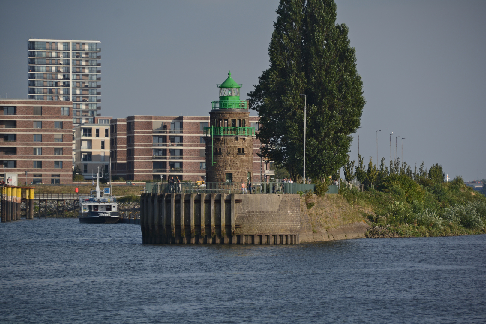 Der Molenturm in Bremen steht noch!