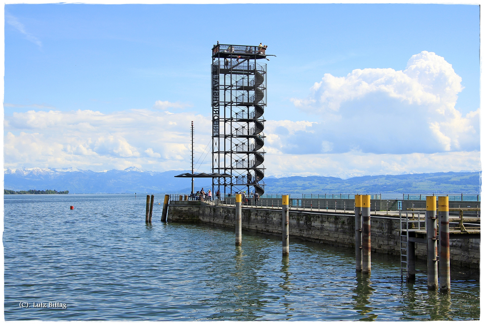 Der Moleturm von Friedrichshafen