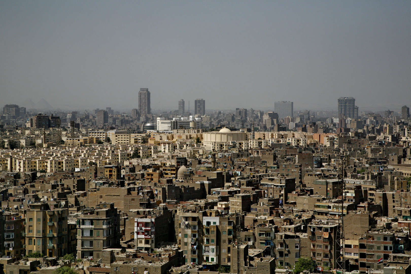 Der Moloch Kairo von der Zitadelle aus gesehen