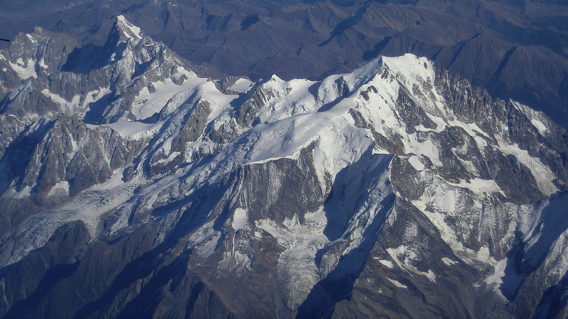 Der "Monarch der Alpen" von oben