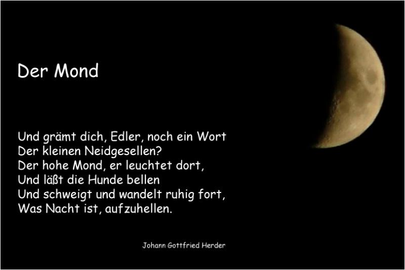 Der Mond....