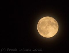 Der Mond - 16.Oktober 2016