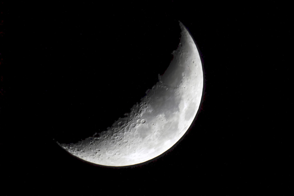 Der Mond am 02.01.2009