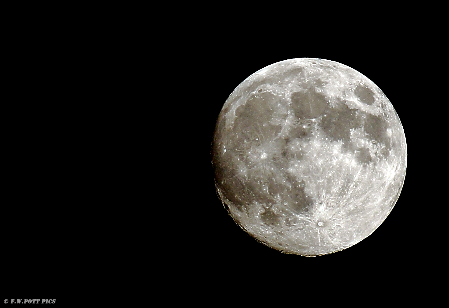 Der Mond am 02.07.2012