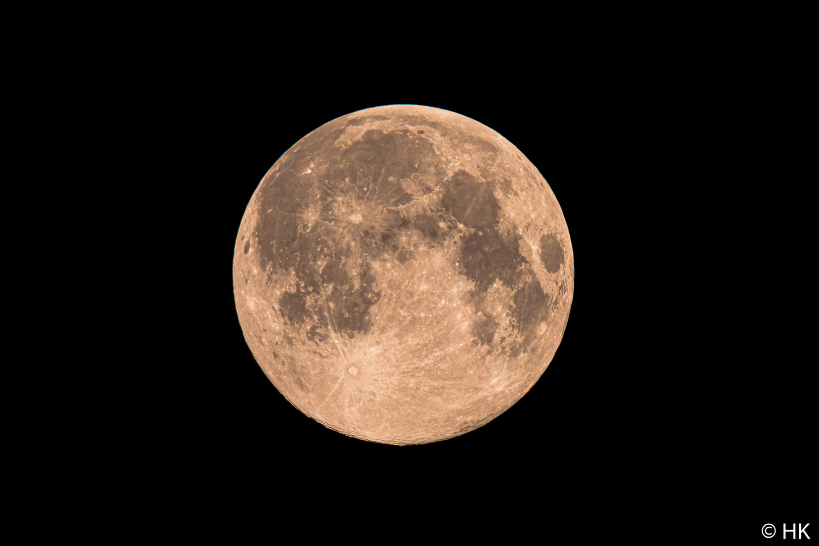 Der Mond am 08-04-2020 um 05:21 Uhr