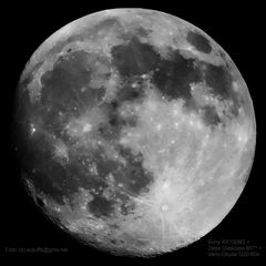 Der Mond am 11.6.2014