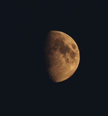 Der Mond am 13.10.2013