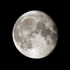 Der Mond am 14. August 2022 über Münster-Gievenbeck
