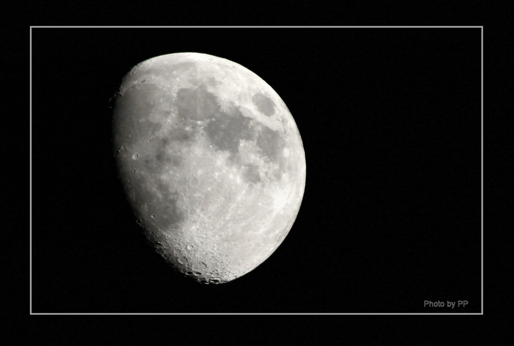 Der Mond am 16.02.2008 20.40 Uhr