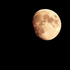 Der Mond am 25.11.2012