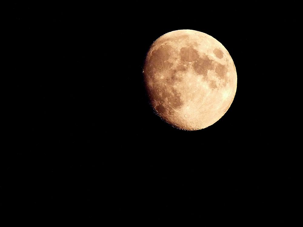 Der Mond am 25.11.2012