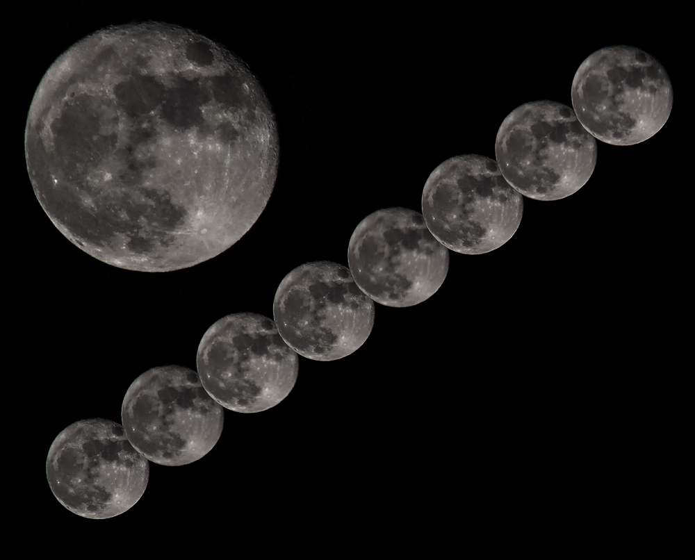 Der Mond am 26. 12 2015