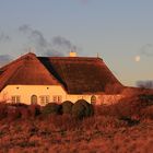 Der Mond bei Sonnenaufgang