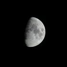 Der Mond, diesmal scharf abgebildet