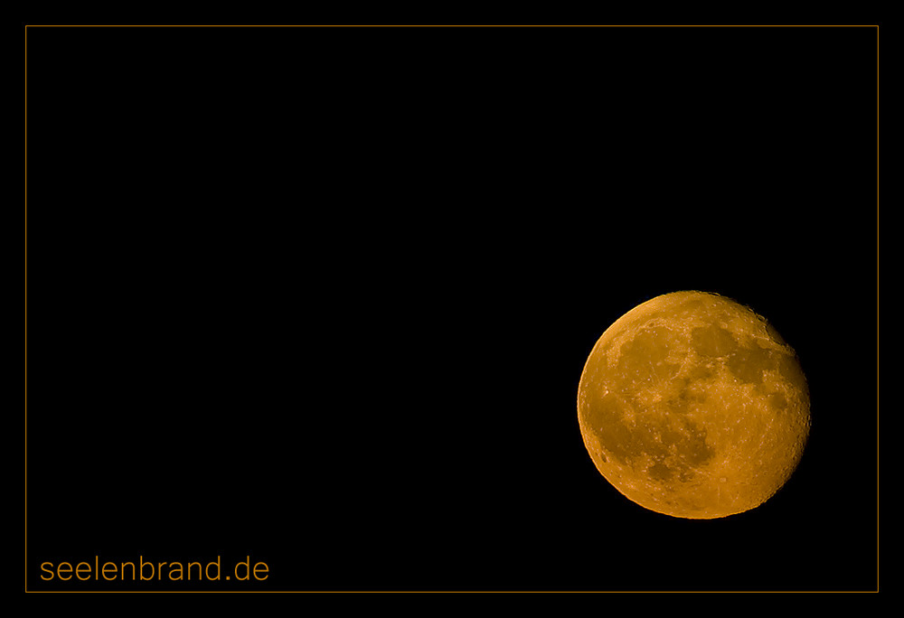 Der Mond geht auf 09.07.2009