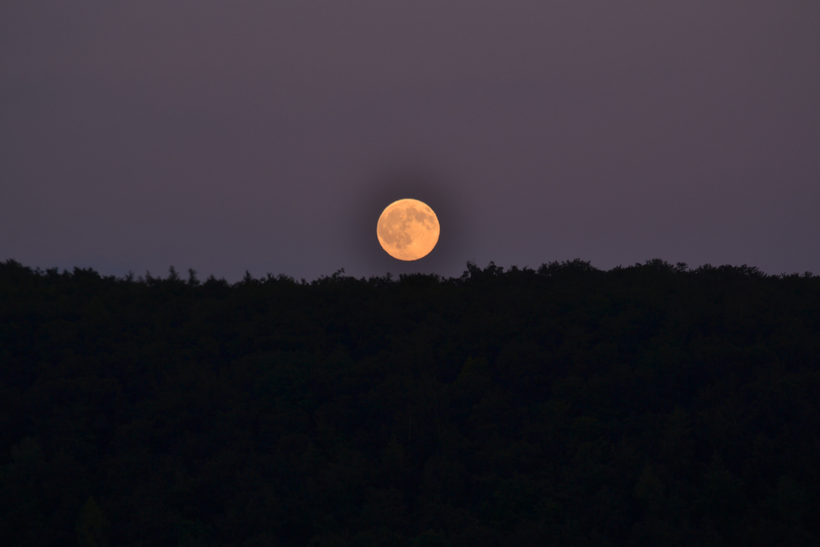 ... der Mond geht auf