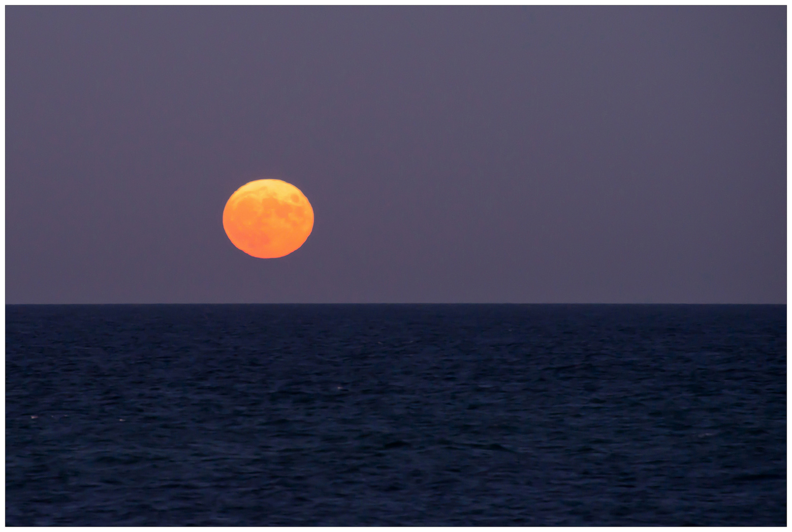 Der Mond geht auf