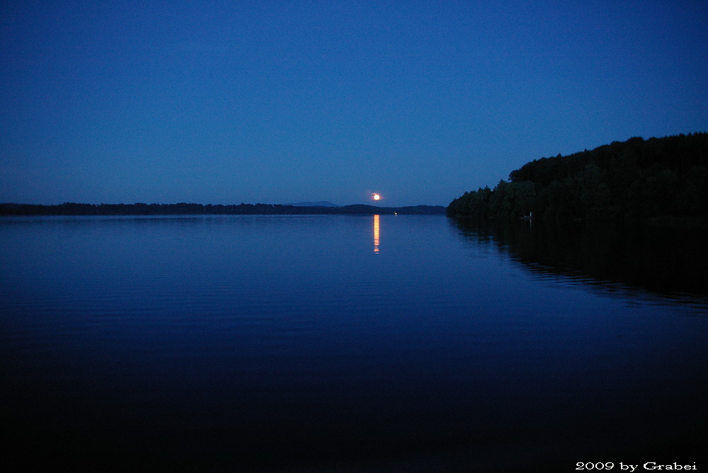 Der Mond geht auf...