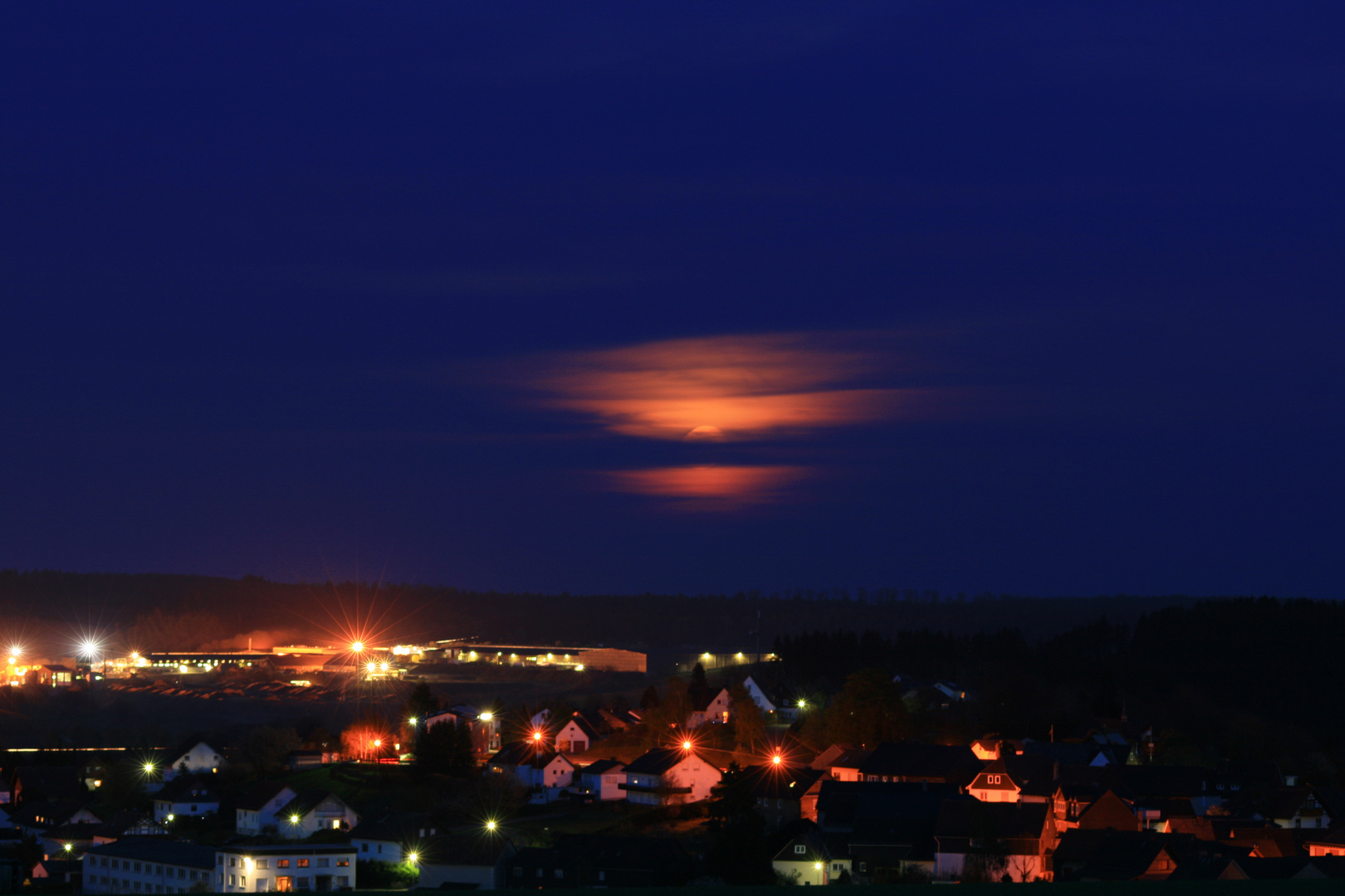 Der Mond geht auf