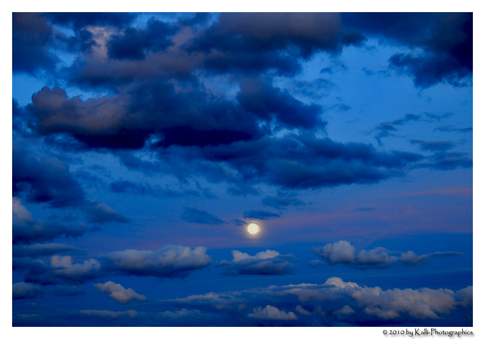 Der Mond geht auf...