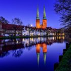 Der Mond geht auf ... in der Hansestadt Lübeck 