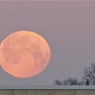 Der Mond geht für heute schlafen