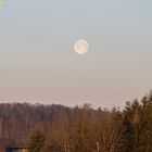 Der Mond geht gleich schlafen