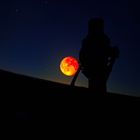 Der Mond gestern Abend