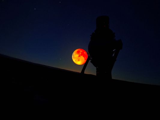 Der Mond gestern Abend