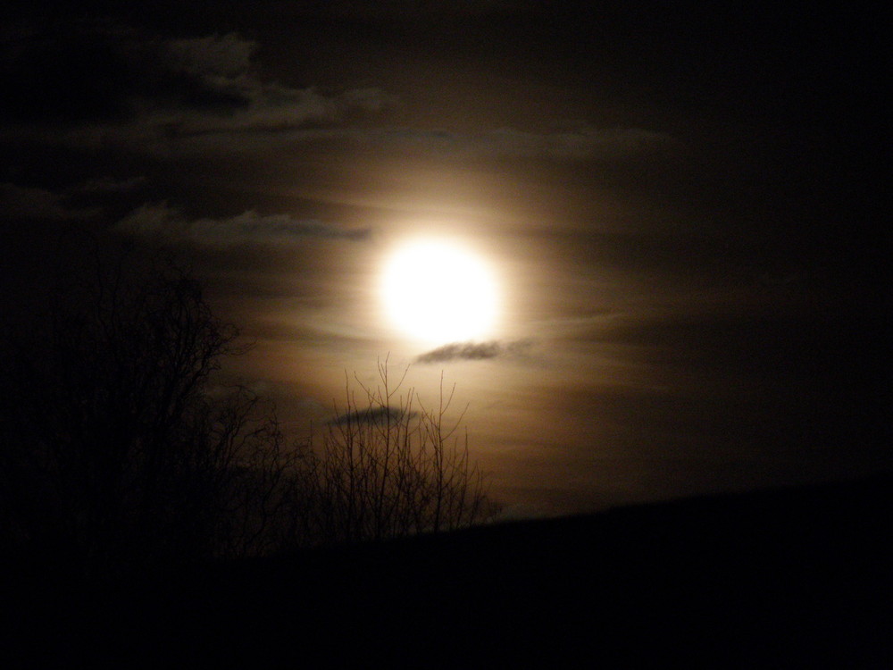 Der Mond. Ich find`s riiichtig gut das Bild!!!!