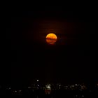 Der Mond in Rot