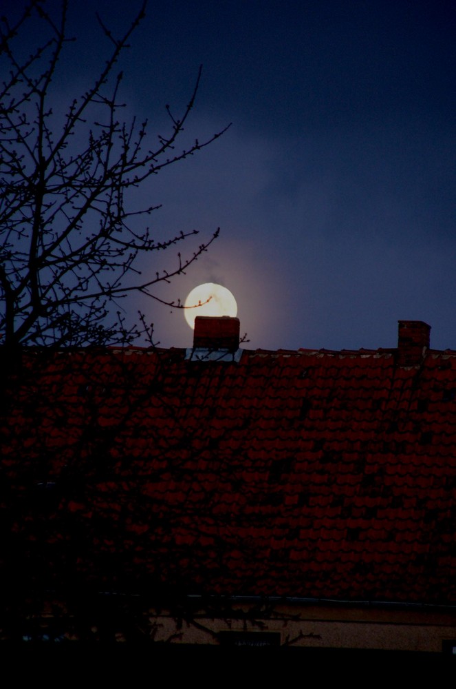 der Mond ist auf gegangen!