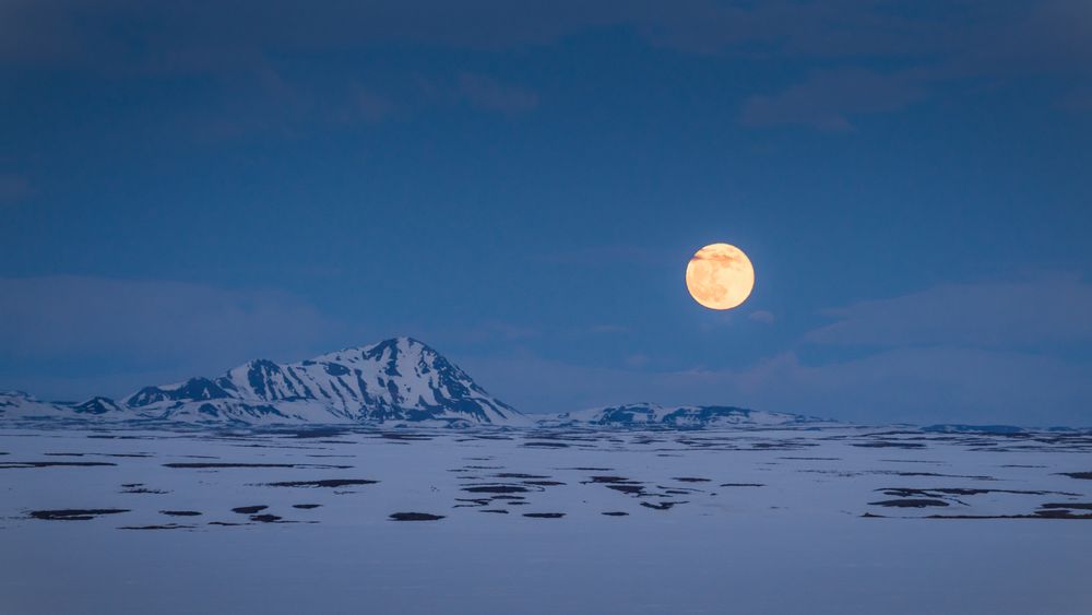 der Mond ist aufgegangen