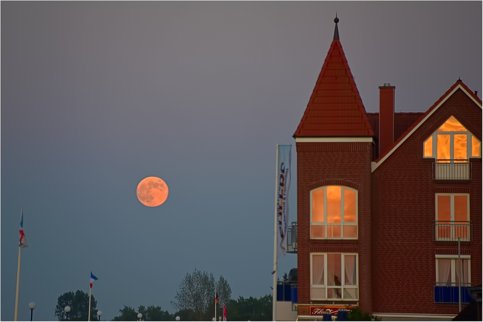 der Mond ist aufgegangen...