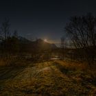 der Mond ist aufgegangen (Lyngen-Alpen, Norwegen)