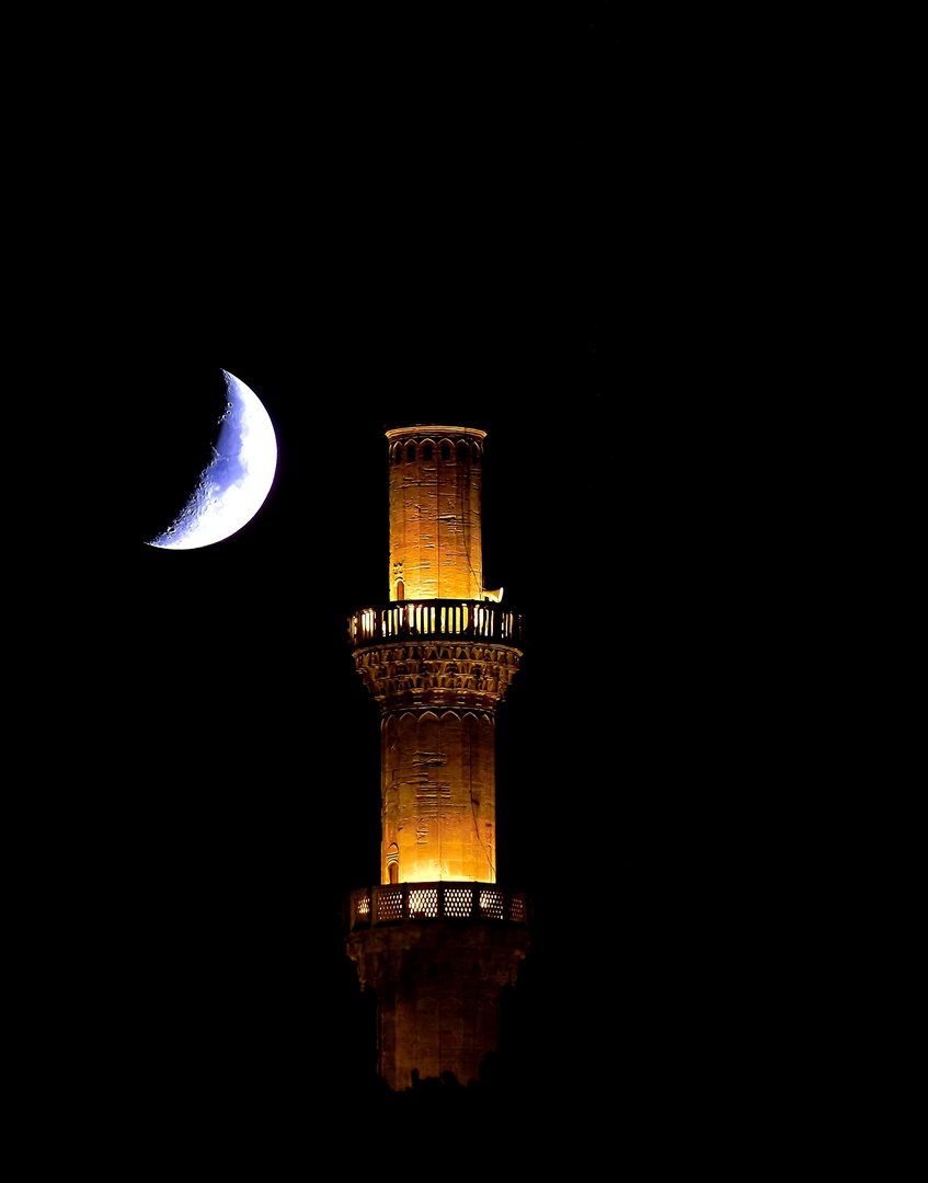 Der Mond küsst ein Minarett - ay ve minare