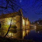 Der Mond über dem Schloss Herten